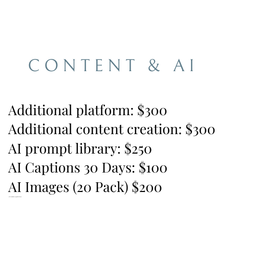 21 content and ai